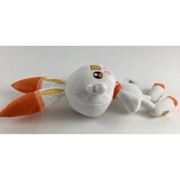 Pokemon Plush Scorbunny Stuffed Animal 14" Toy Nintendo Fire Type Starter Galar - Picture 3 of 6